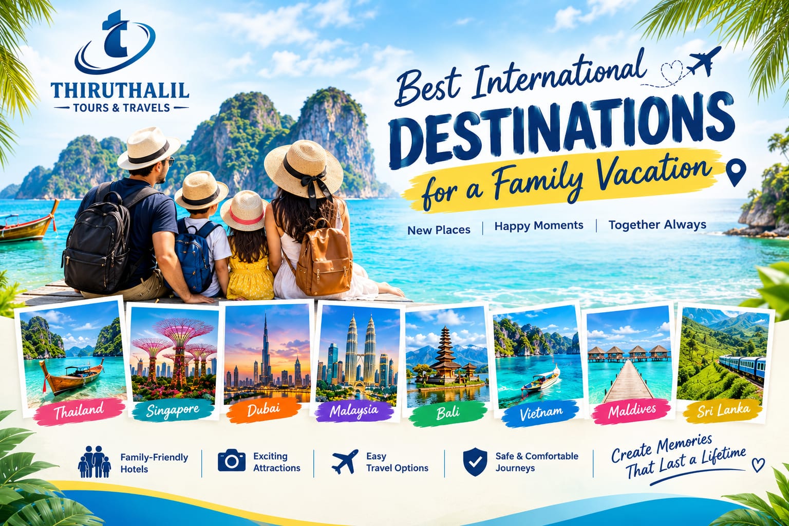 Best International Destinations for a Family Vacation